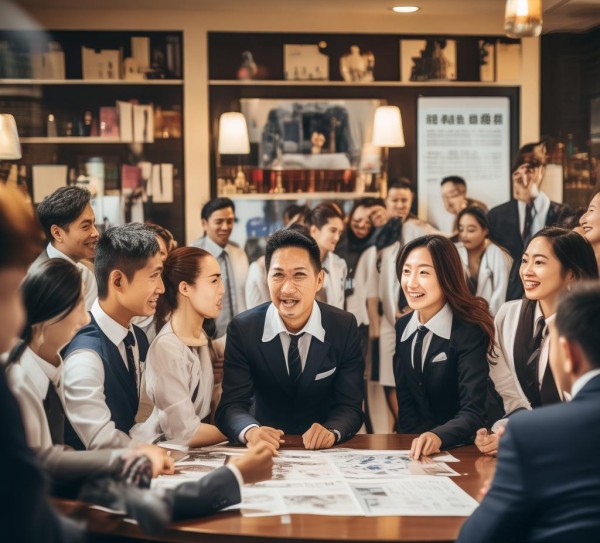 酒店服务员礼仪培训口号，礼仪如心，服务如心